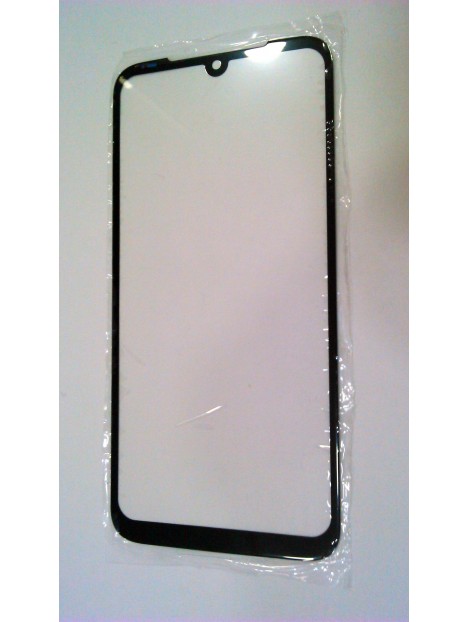 Cristal negro para Motorola Moto G8 Play Motorola One Macro PAGS0005IN