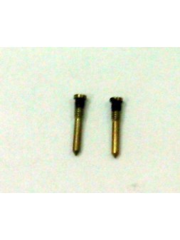 Set 2 tornillos dorados para IPhone 11 Pro Max A2161 A2218 A2220 calidad premium