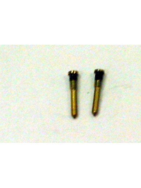 Set 2 tornillos dorados para IPhone 11 Pro A2160 A2215 A2217 calidad premium