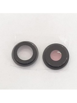 Set 2 cubierta camara negra para IPhone 12 A2176 A2399 A2398 A2400 12 Mini A2172 A2403 A2402 A2404 calidad premium