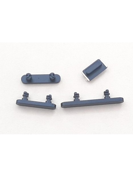 Set botones azules para IPhone 12 A2176 A2399 A2398 A2400 12 Mini A2172 A2403 A2402 A2404 calidad premium