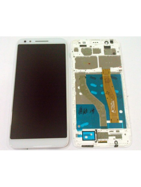Pantalla lcd para Alcatel 3L 5034D mas tactil blanco mas marco blanco calidad premium