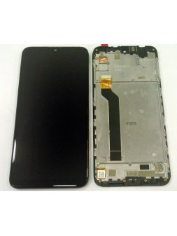 Pantalla lcd para Wiko View 3 mas tactil negro mas marco negro calidad premium