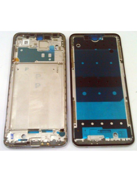Carcasa central o marco gris para Xiaomi Redmi Note 9S calidad premium