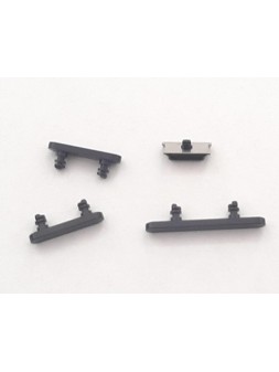 Set botones negros para IPhone 12 A2176 A2399 A2398 A2400 12 Mini A2172 A2403 A2402 A2404 calidad premium