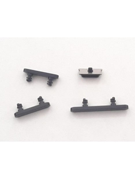 Set botones negros para IPhone 12 A2176 A2399 A2398 A2400 12 Mini A2172 A2403 A2402 A2404 calidad premium