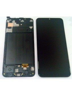 Pantalla lcd calidad oled para Samsung Galaxy A50S A507 mas tactil negro mas marco negro