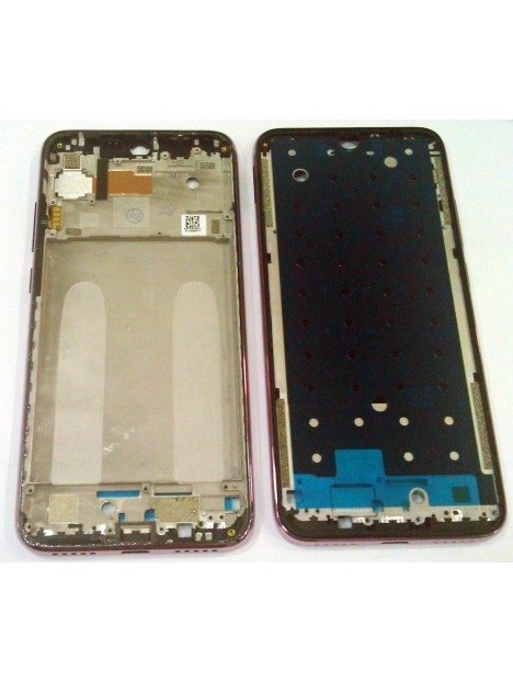 Carcasa central o marco purpura para Xiaomi Redmi Note 7 calidad premium redmi note7 red rice note 7 red rice note7