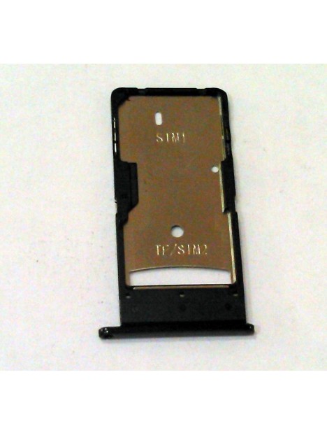 Soporte o bandeja SIM negra para Blackview A80 Pro