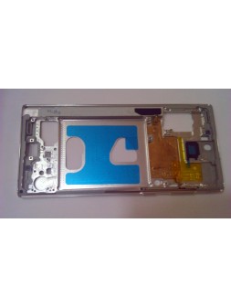 Carcasa central o marco blanco para Samsung Galaxy N770 N770F NOTE 10 Lite calidad premium