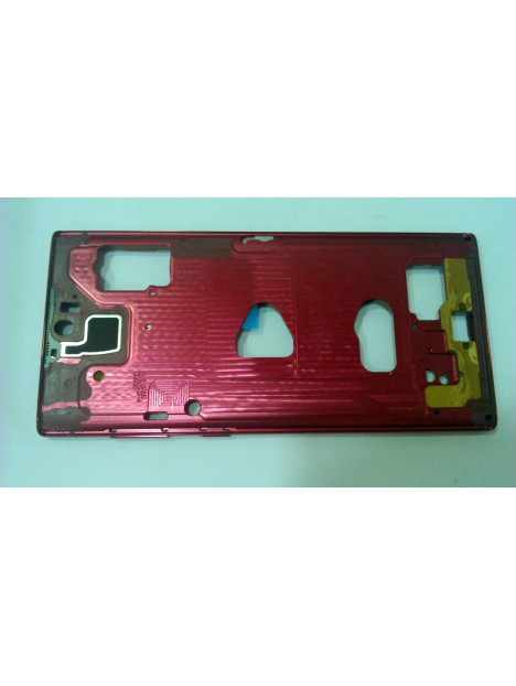 Carcasa central o marco rojo para Samsung Galaxy N770 N770F NOTE 10 Lite calidad premium