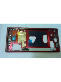 Carcasa central o marco rojo para Samsung Galaxy N770 N770F NOTE 10 Lite calidad premium