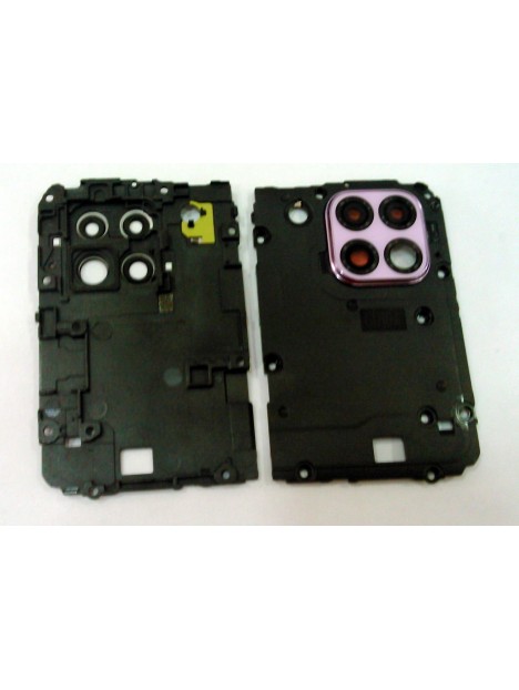 Cubierta lente camara rosa para Huawei p40 lite