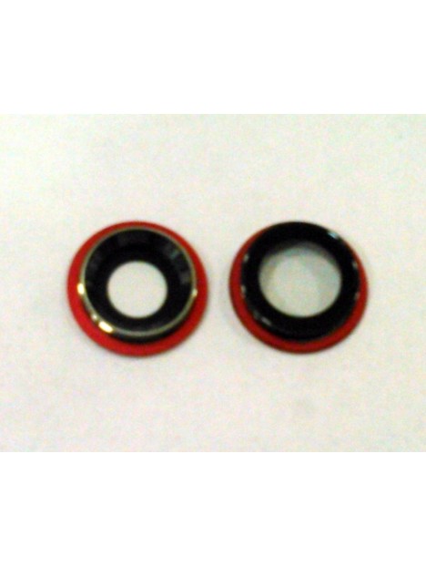Cubierta camara roja set 2 para IPhone 11 A2111 A2221 A2223 calidad premium