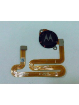 Flex boton home rojo para Motorola Moto G8 Plus calidad premium