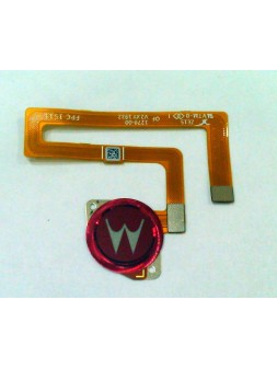 Flex boton home rojo para Motorola Moto G8 Play calidad premium