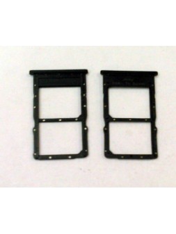 Soporte o bandeja dual sim negra para Huawei P40 Lite calidad premium