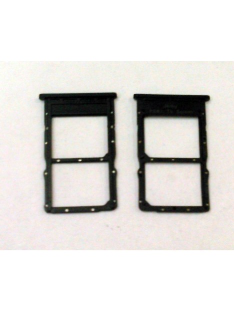 Soporte o bandeja dual sim negra para Huawei P40 Lite calidad premium