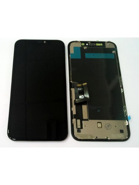 Pantalla TF LCD para IPhone 11 A2111 A2221 A2223 mas tactil negro compatible Tianma