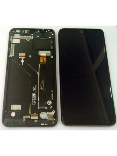 Wiko View 2 Pro pantalla lcd + tactil negro + marco negro