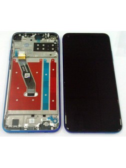 Pantalla lcd para Huawei P40 Lite E Y7P 2020 Honor Play 3 Enjoy 10 mas tactil negro mas marco azul calidad premium