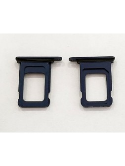 Soporte o bandeja single sim azul para IPhone 12 A2176 A2399 A2398 A2400 calidad premium