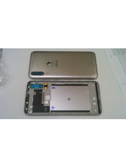 Tapa trasera o tapa bateria dorada para Asus Zenfone Max Plus M2 ZB634KL