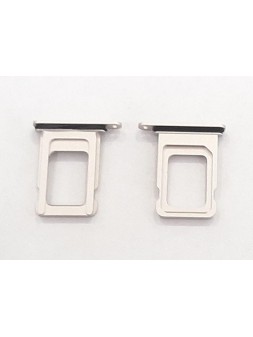 Soporte o bandeja single sim blanca para IPhone 12 A2176 A2399 A2398 A2400 calidad premium