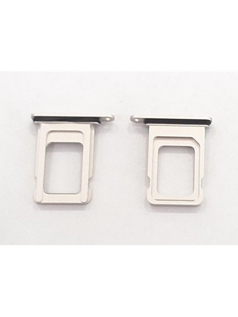 Soporte o bandeja single sim blanca para IPhone 12 A2176 A2399 A2398 A2400 calidad premium