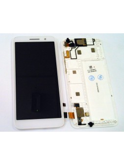Pantalla lcd para Alcatel 1 5033Y Orange Rise 54 mas tactil blanco mas marco blanco calidad premium 5033d 5033x ot5