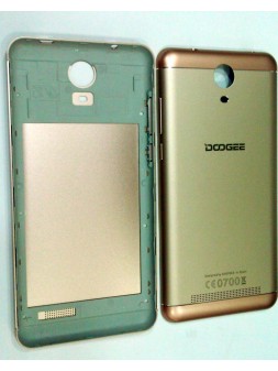 Tapa trasera o tapa bateria dorada para Doogee X7 X7 Pro