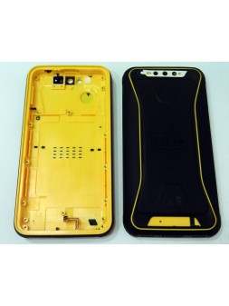 Tapa trasera o tapa bateria naranja para Blackview BV5500