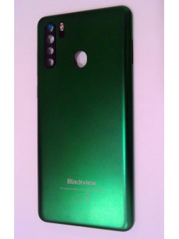 Tapa trasera o tapa bateria verde para Blackview A80 Pro