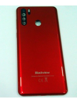 Tapa trasera o tapa bateria roja para Blackview A80 Pro