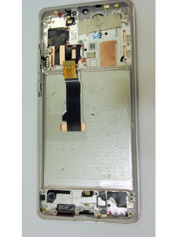 Pantalla lcd para Huawei P30 Pro VOG-AL00 VOG-AL10 VOG-L09 VOG-L29 VOG-TL00 mas tactil negro mas marco plata calida