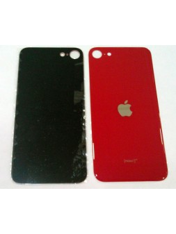 Tapa trasera o tapa bateria roja para IPhone SE 2020 A2275 A2296 A2298 facil instalacion