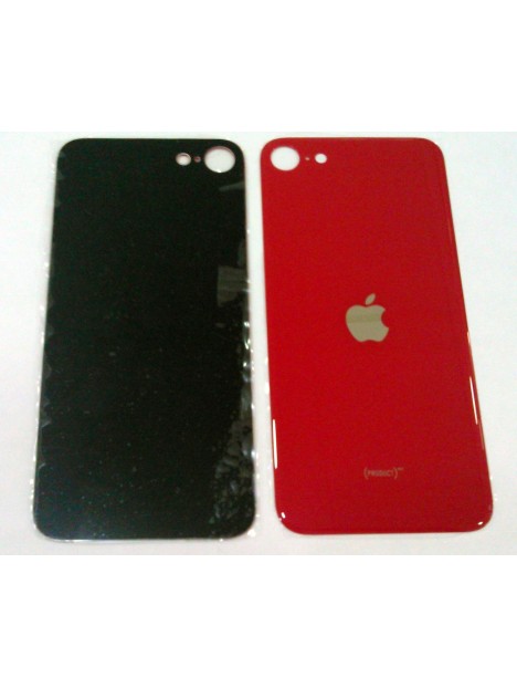 Tapa trasera o tapa bateria roja para IPhone SE 2020 A2275 A2296 A2298 facil instalacion