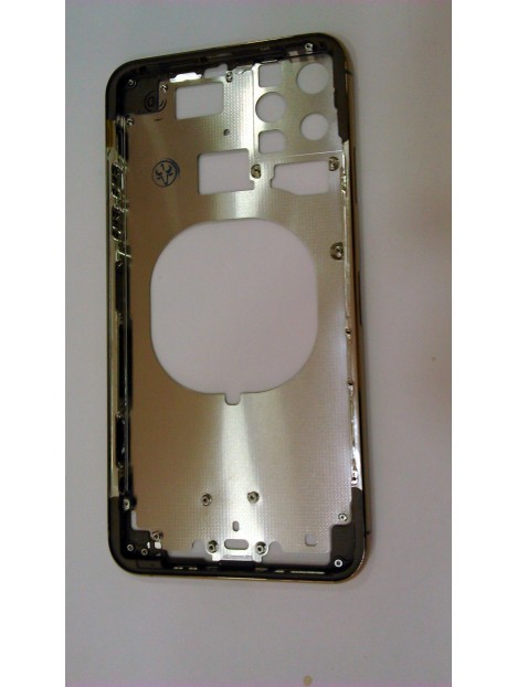 Carcasa central o marco dorado para IPhone 11 Pro Max A2161 A2218 A2220 calidad premium