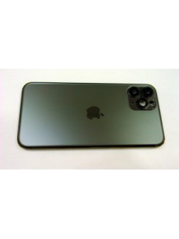 Carcasa central o marco negro para IPhone 11 Pro A2160 A2215 A2217 mas tapa trasera o tapa bateria negra
