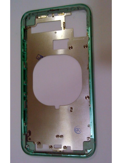 Carcasa central o marco verde para IPhone 11 A2111 A2221 A2223 calidad premium