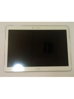 Pantalla lcd para Huawei MediaPad M2 10.0 M2-A01 mas tactil blanco mas marco plata calidad premium