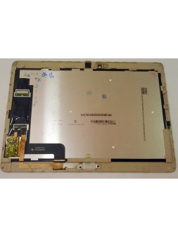 Pantalla lcd para Huawei MediaPad M2 10.0 M2-A01 mas tactil blanco mas marco dorado calidad premium