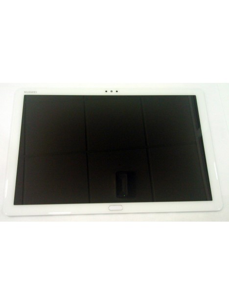 Pantalla lcd para Huawei Mediapad M5 Lite 10" BAH2-W09 mas tactil balnco mas marco blanco calidad premium