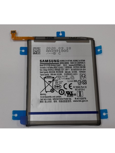 Bateria EB-BA315ABY para Samsung Galaxy A31 SM-A315 4860mAh