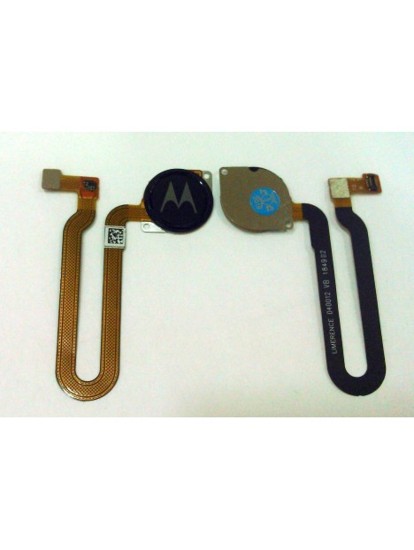 Flex boton home negro para Motorola Moto One Vision Moto P50 XT1970 calidad premium