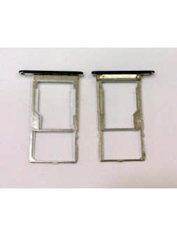 Soporte o bandeja sim azul para Doogee BL7000 calidad premium