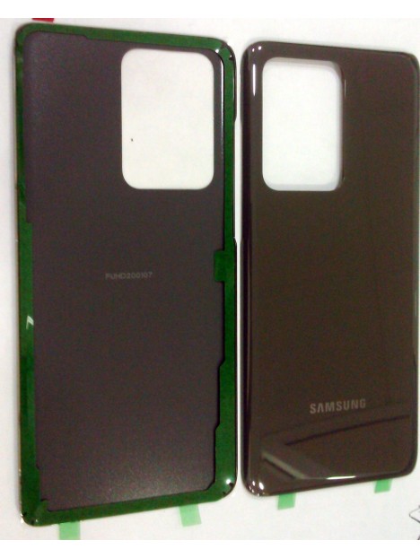 Tapa trasera o tapa bateria negra para Samsung Galaxy S20 Ultra SM-G988F SM-G988 G988F G988