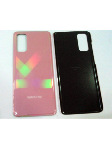 Tapa trasera o tapa bateria rosa para Samsung Galaxy S20 G980