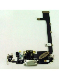 Flex puerto carga blanco para IPhone 11 Pro Max A2161 A2218 A2220 calidad premium
