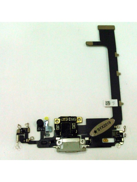Flex puerto carga blanco para IPhone 11 Pro Max A2161 A2218 A2220 calidad premium